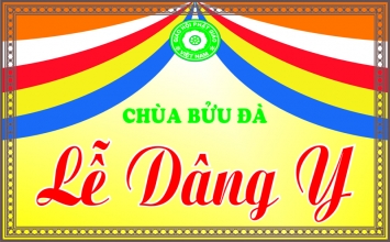 Thông Báo Lễ Dâng Y